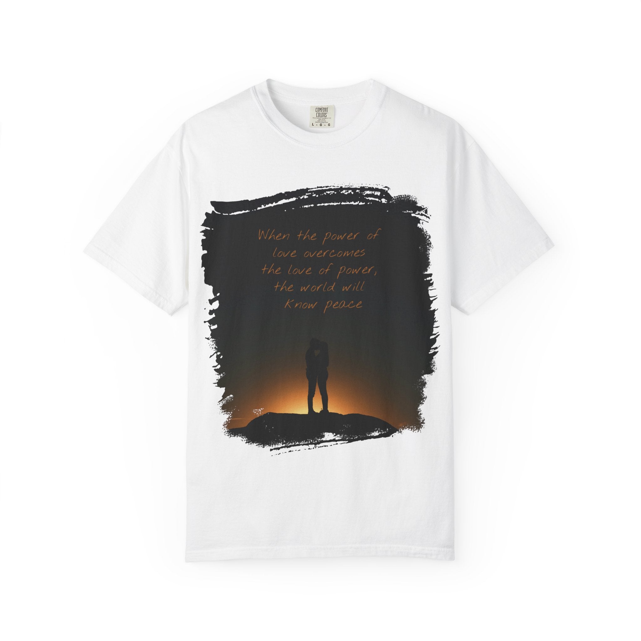 "When the power of love overcomes"