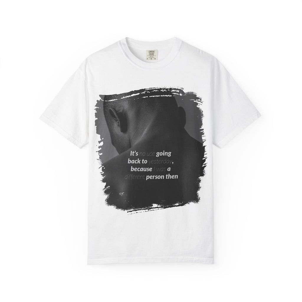 "It's going back to because u person then"