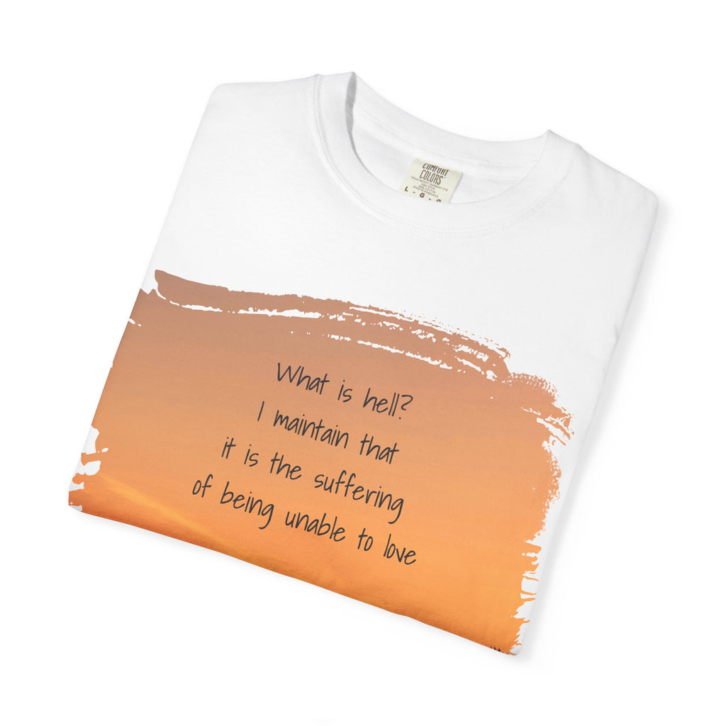 "Being unable to love"