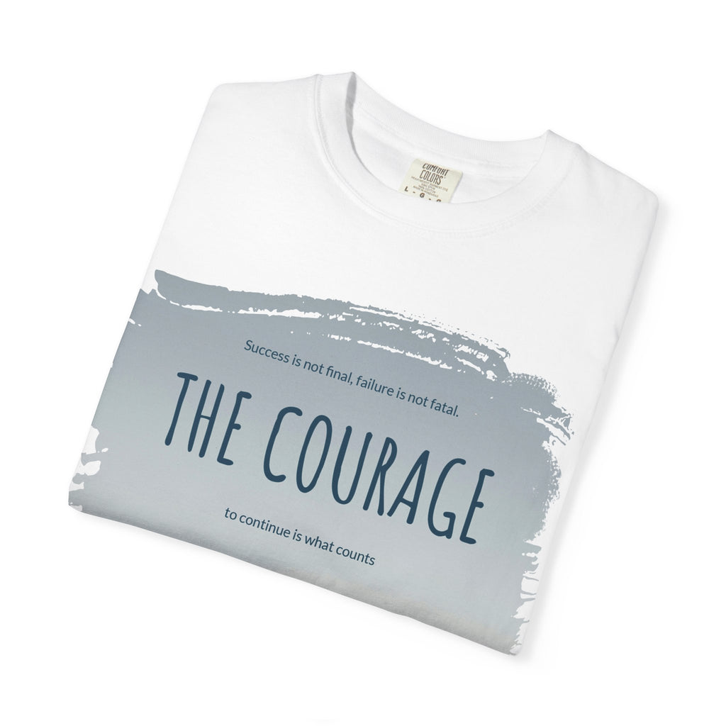 "Success is not final. Failure is not fatal."