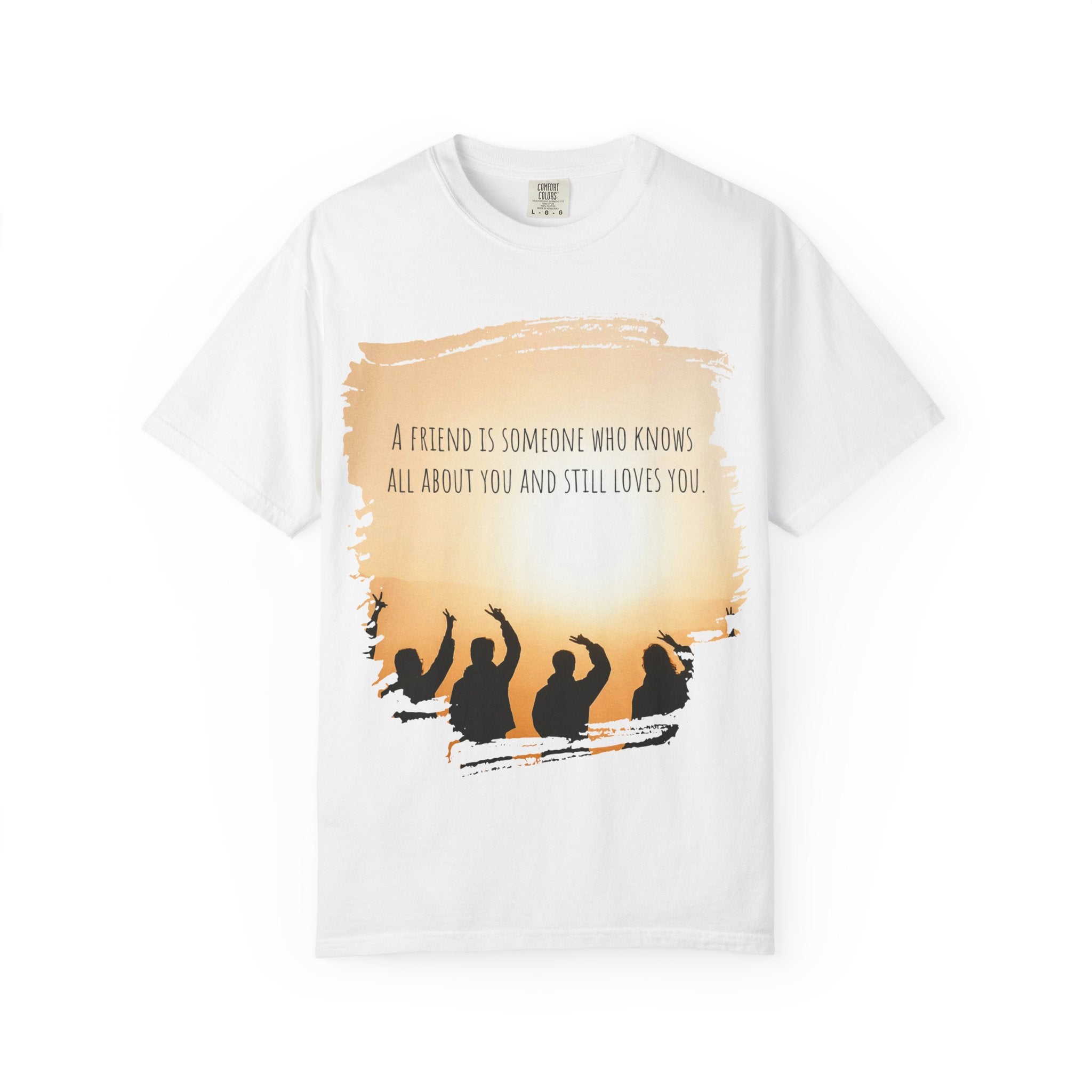 "A friend is someone who knows all about you"