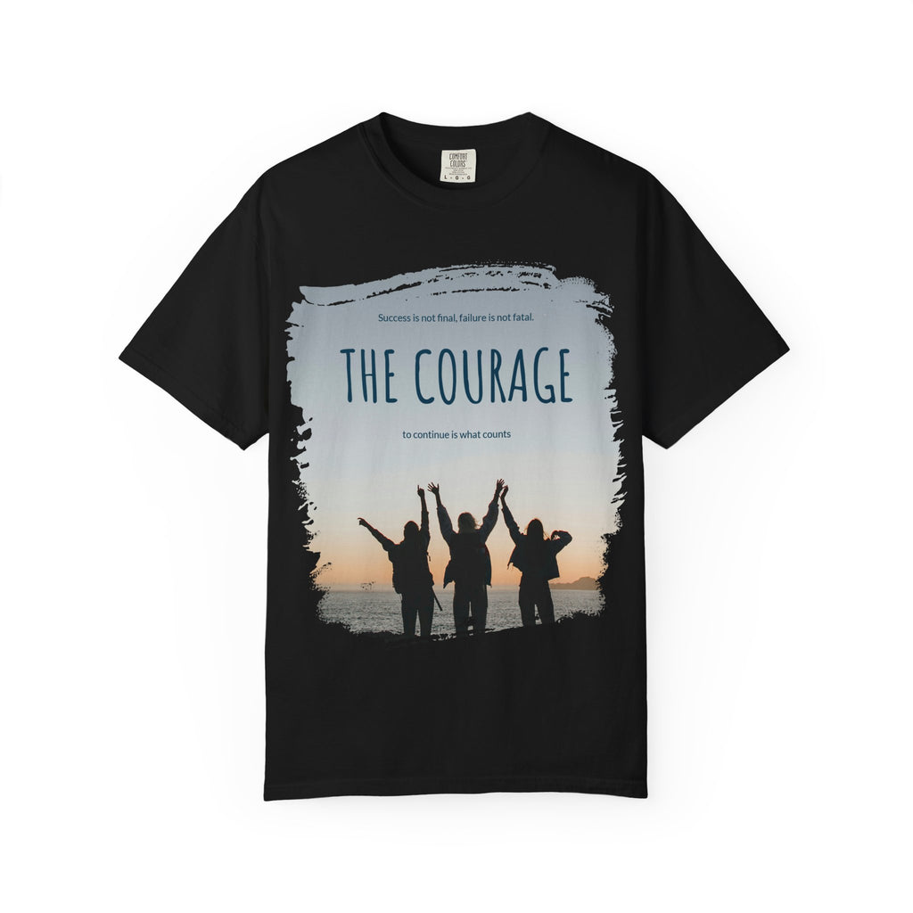 "Success is not final. Failure is not fatal."