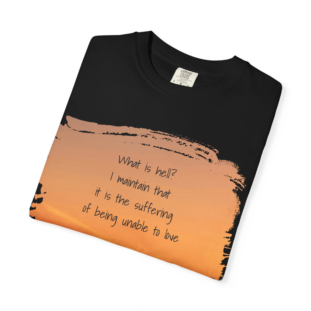 "Being unable to love"